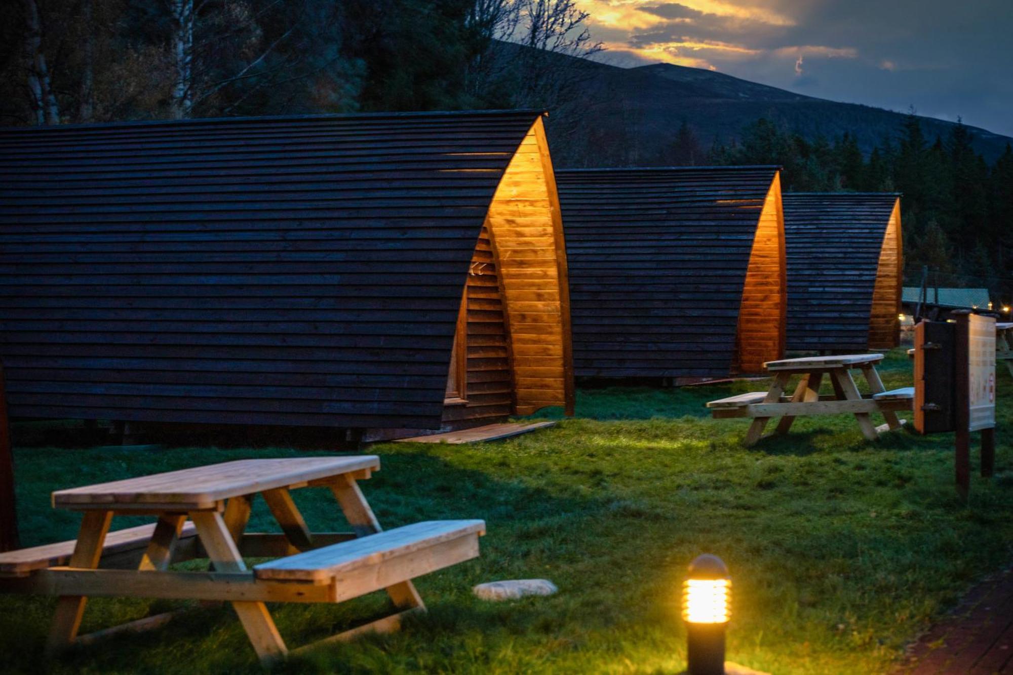 Badaguish Forest Lodges And Camping Pods Aviemore Kültér fotó